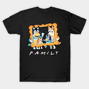 family blluey funny T-Shirt